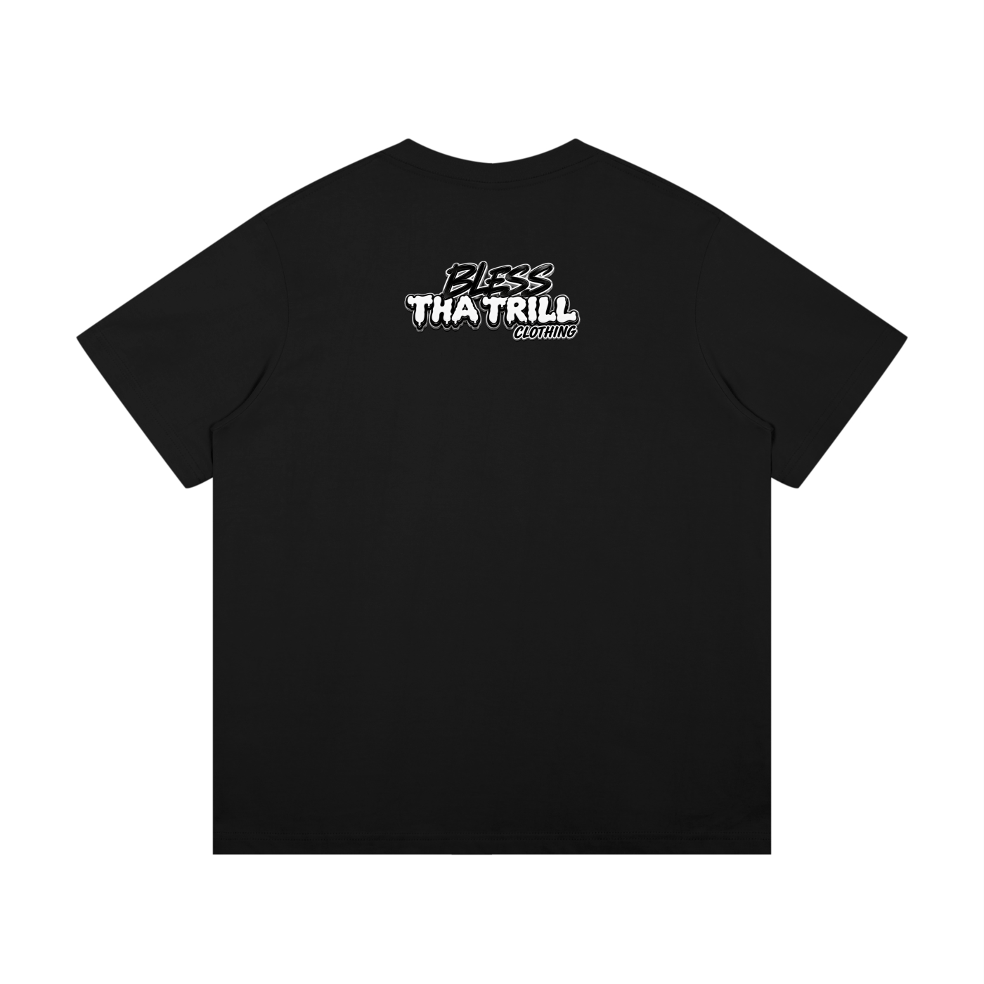 "Evening Sky" (BlessThaTrill) Graphic Black or White T-Shirt